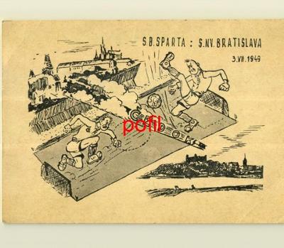 S.B. Sparta - S.NV. Bratislava 3.VII.1949 /275582/