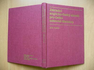 Základní anglicko-český slovník pro četbu odborné literatury - 1977