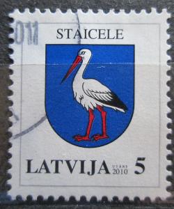Lotyšsko 2010 Znak Staicele Mi# 693 C II 1096