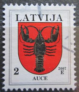 Lotyšsko 2007 Znak Auce Mi# 421 D IX 1096