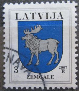 Lotyšsko 2007 Znak Zemgale Mi# 372 D X 1096