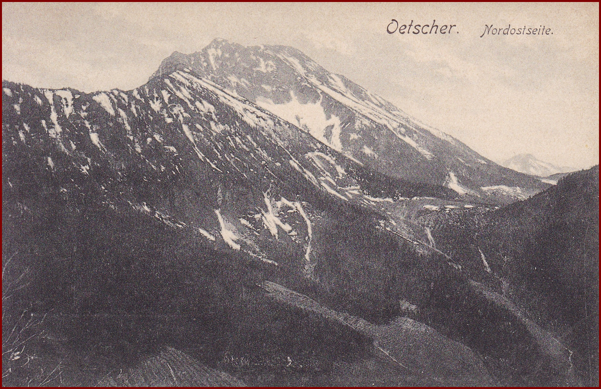 Ötscher * horský masiv, skály, hory, Alpy * Rakousko * Z306 - Pohlednice