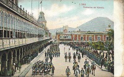 Lima - přehlídka , Peru , MF