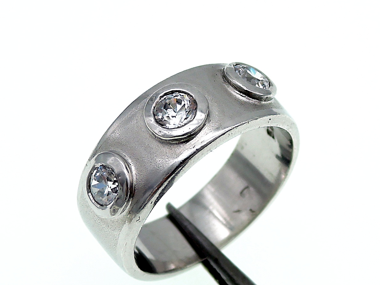 Strieborný masívny prsteň - Šperky