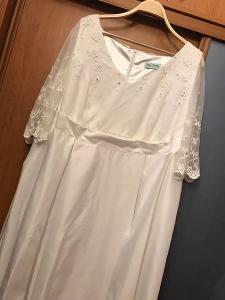 Svatební šaty - nadměrná velikost 