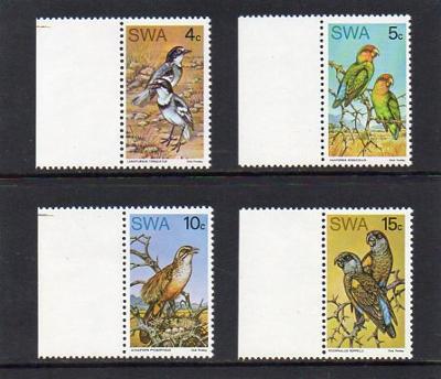 SWA-Ptáci 1974**  Mi.392-395 / 35 €
