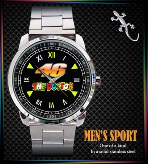 Pants Familiar Steadily Valentino Rossi VR46 The Doctor - hodinky nerezová ocel | Aukro