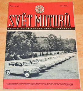 FIAT SRAZ VOZŮ - ČASOPIS SVĚT MOTORŮ 8/1961