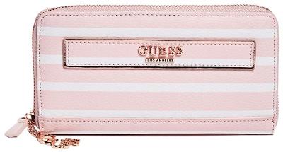 Dámská růžová peněženka Guess - Violeta Zip-Around - 4 BARVY V NABÍDCE