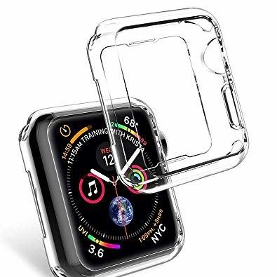 Silikonový kryt spodní pro Apple Watch 40mm, 42mm - ČIRÝ