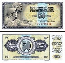 50 dinar YUGOSLAVIE  1968 UNC p83