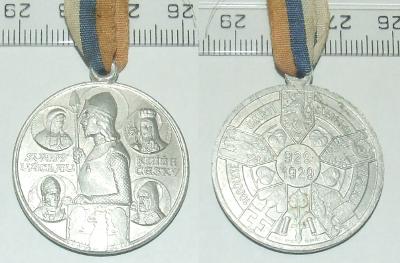 Medaile - Svatý Václav