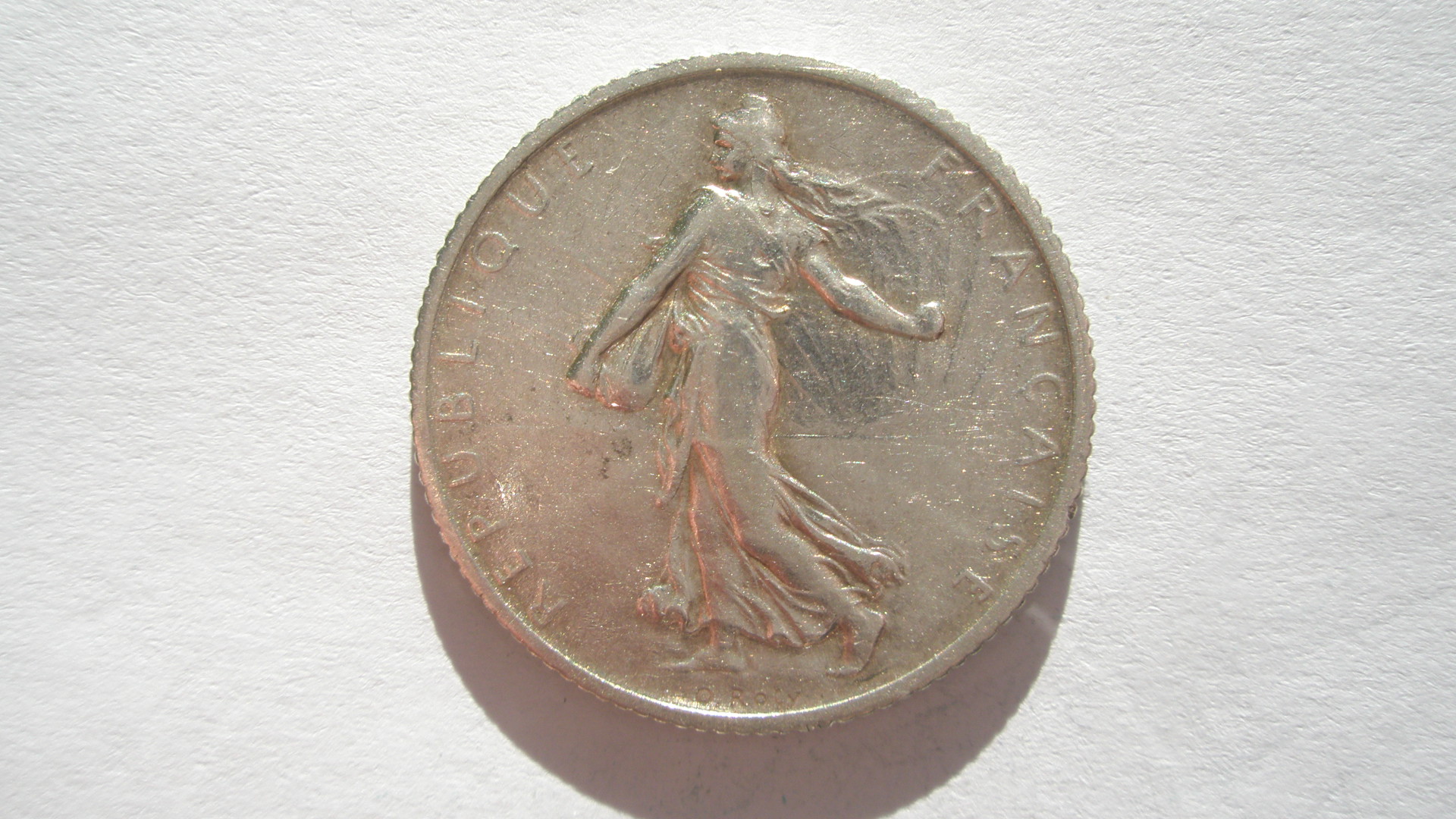 Francúzsko 1 frank 1914 - Numizmatika