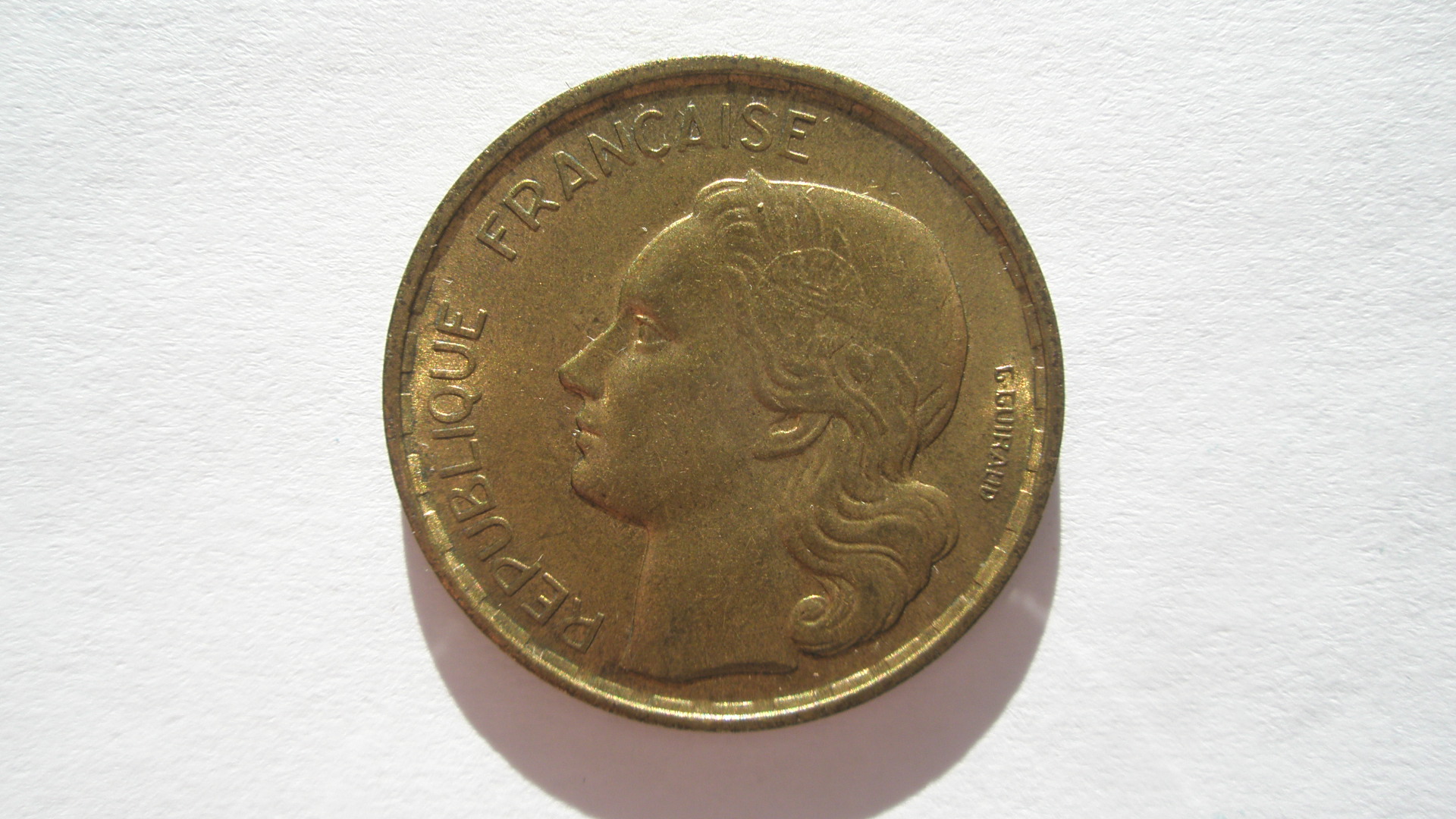 Francúzsko 20 frank 1952 B - Numizmatika