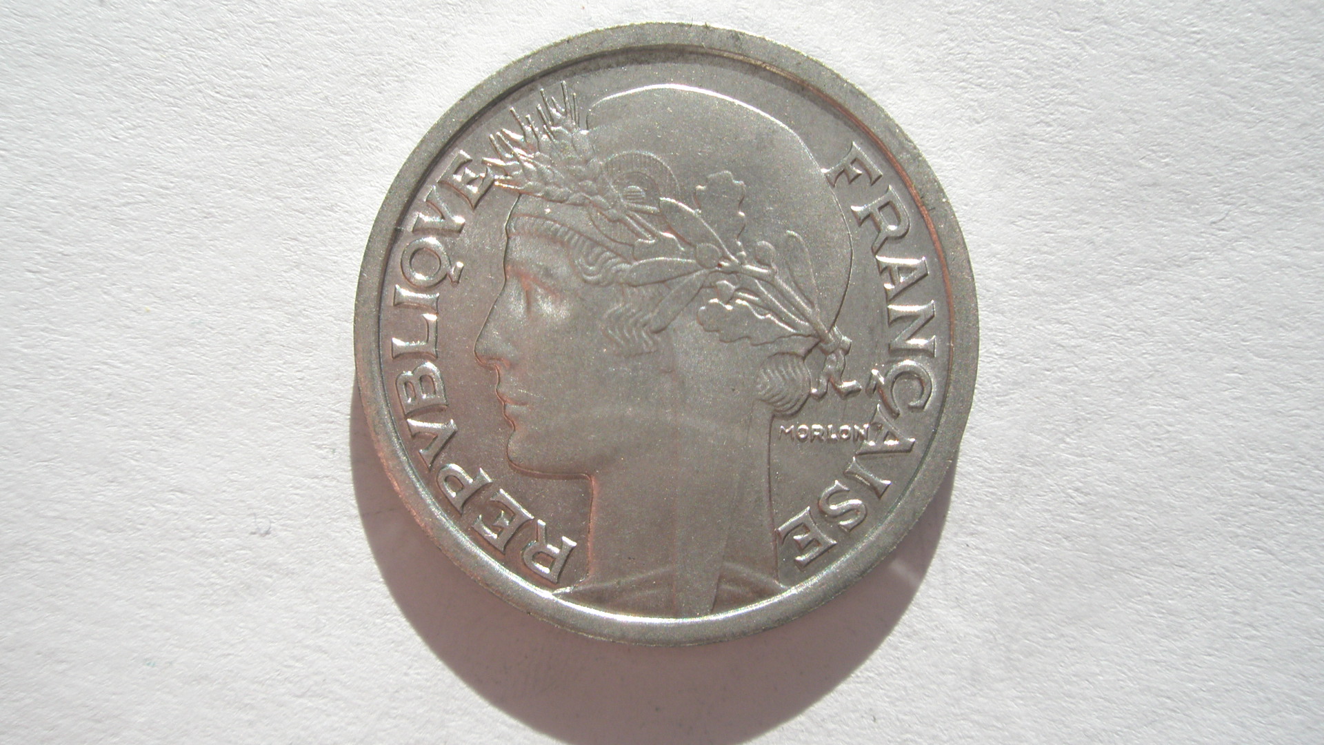 Francúzsko 1 frank 1947 B - Numizmatika