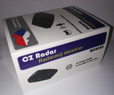 Radarový detektor (antiradar) - určeno pro CZ! VÝPRODEJ!