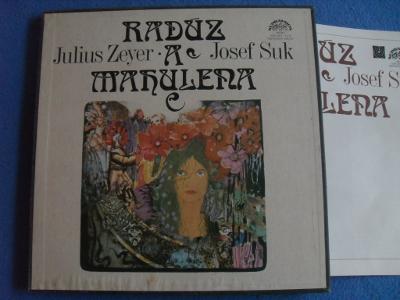 LP Julius Zeyer Josef Suk Radůz a Mahulena 3 LP