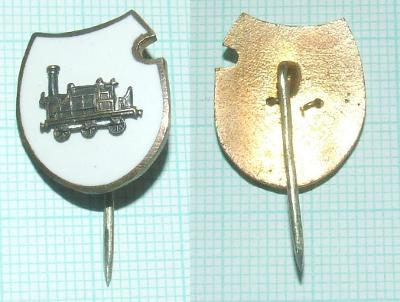 Odznak - Smalt - Železnice