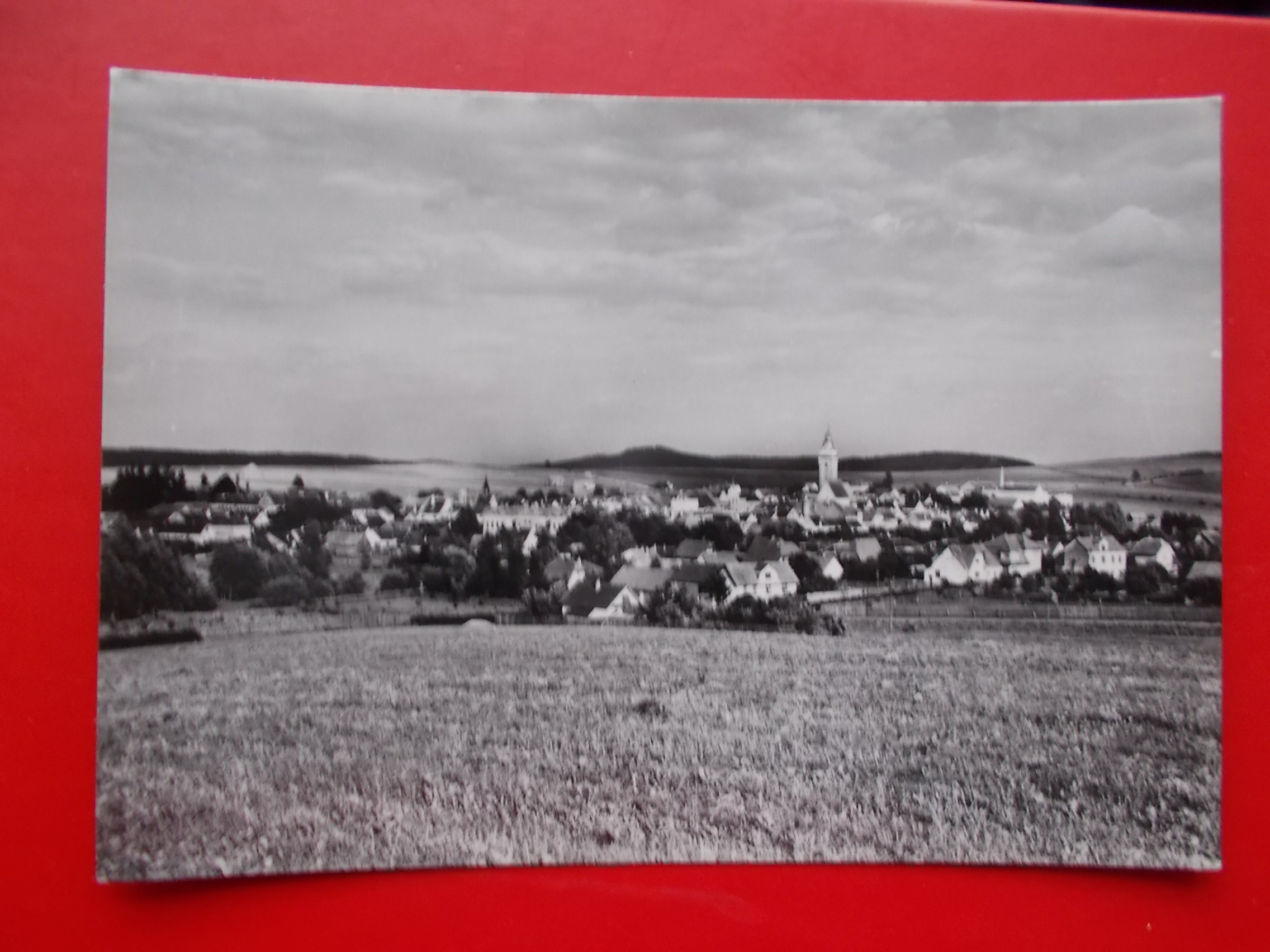 Jindřichův Hradec Slavonice Zlabings 1959 neprošlá foto Sukup - Pohlednice místopis