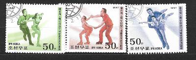Korea 3908-10 Krasobruslení - cena Paektusanu