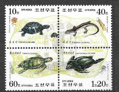 Korea 4112-15 Želvy a scink