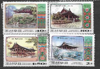 Korea 4454-7 Historické pagody