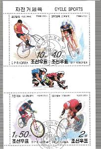 Korea 4497-4500 (Block 504) Cyklistika