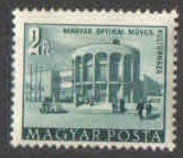 Maďarsko - MI.1314- Budovy - 1953 - Známky