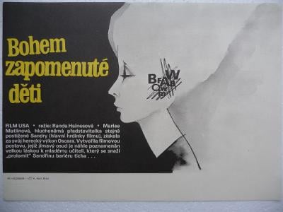 Filmový plakátek - BOHEM ZAPOMENUTÉ DĚTI - William Hurt