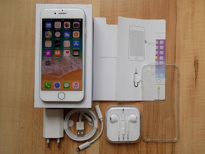 APPLE iPhone 8 64GB Silver - ZÁRUKA - TOP STAV !!