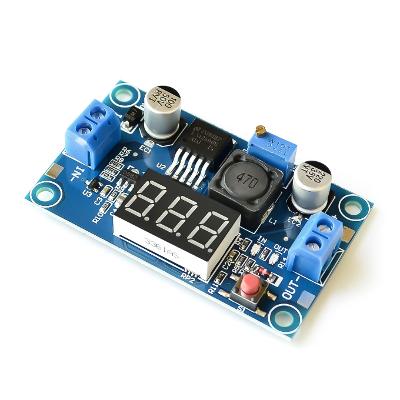 Step down modul s LM2596S s LED voltmetrem 3A