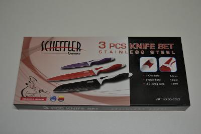 Sada nožů 3ks Schleiffer, nůž, nože