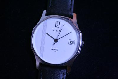 Pánské hodinky PRIM Quartz, zajímavý číselník, jako nové TOP