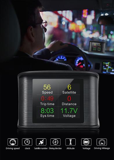 Head-Up T600 GPS HUD display - Náhradní díly a příslušenství pro osobní vozidla