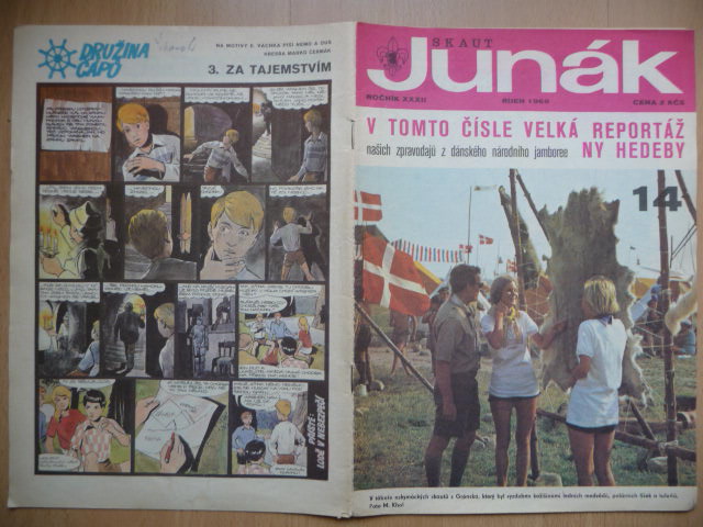 Časopis - Skaut-Junák - ročník XXXII. - číslo 14. - Október 1969 - Zberateľstvo