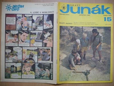 Časopis - Skaut-Junák - ročník XXXII. - číslo 15. - Listopad 1969