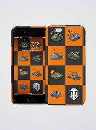 i Phone 7 Plus World of Tanks Metal Tankmoji Phone Skin