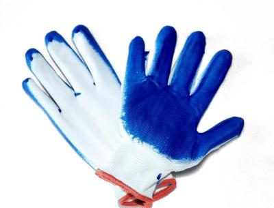 Pracovní rukavice polomáčené bavlněné 0148