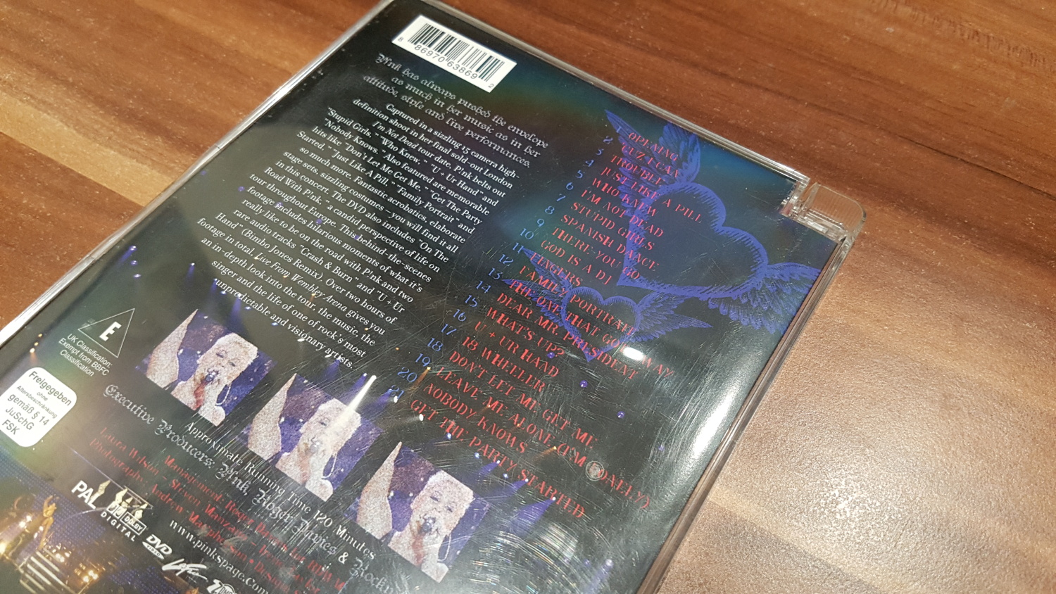 P!nk: Live at Wembley Arena (DVD) - AKCE 4+1! - Film