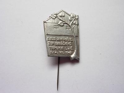 Odznak - Sjezd severočeských žup 1949