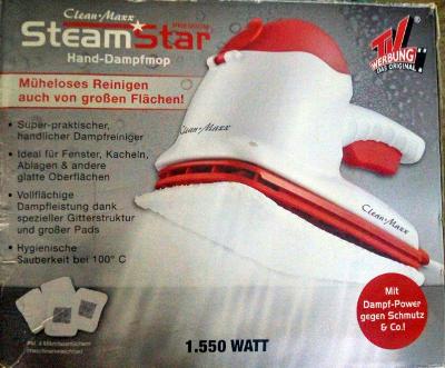 Parní mop Clean Maxx Steam Star Premium