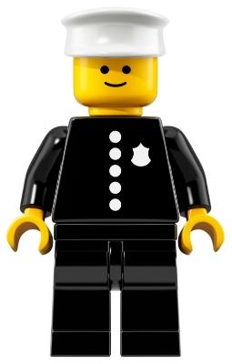 LEGO figúrka zberateľská 18. séria Classic Police Officer