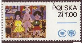 Polsko - dětská kresba