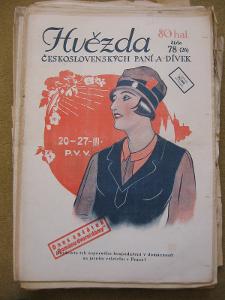 HVĚZDA československých paní a dívek rok 1926    čísla 68 - 122