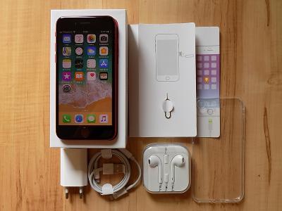 APPLE iPhone 8 64GB Red - ZÁRUKA - TOP STAV !!