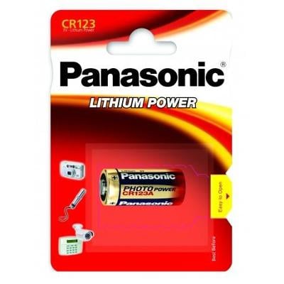 Panasonic CR-123A baterie Lithium Power ( CR123, CR123A, CR-123 )