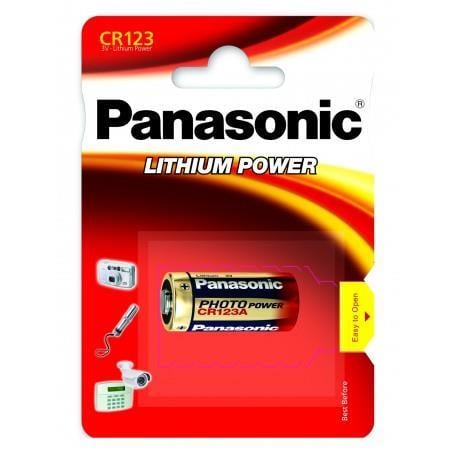 Panasonic CR-123A baterie Lithium Power ( CR123, CR123A, CR-123 ) - Elektro