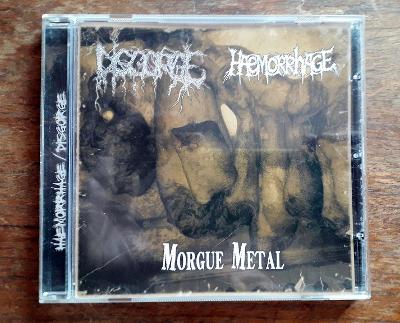 Haemorrhage / Disgorge ‎– Morgue Metal - SPLIT 1 PRESS 2011