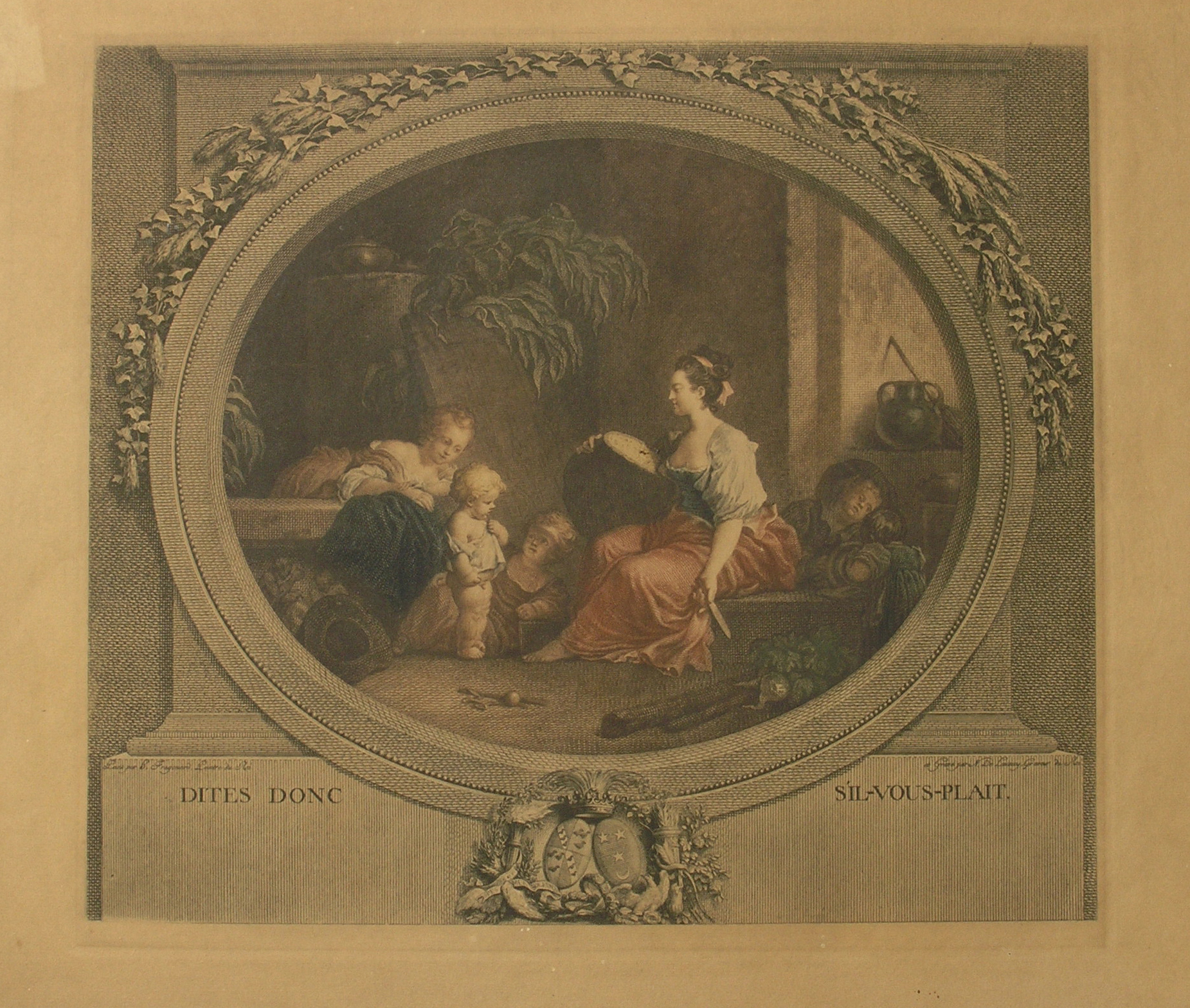 Lept - Franc. Rokoko - Fragonard – (D721) - Výtvarné umění