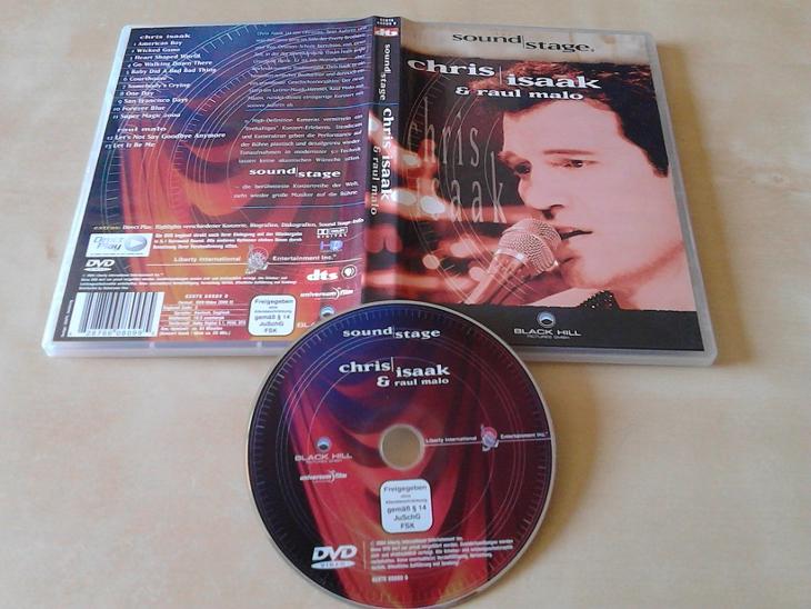 CHRIS ISAAK & RAUL MALO - Sound Stage / DVD | Aukro